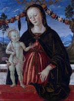 欧洲12-19世纪油画五_FIORENZO DI LORENZO - The Virgin and Child